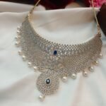 AD White Stone Choker Set - Image 3