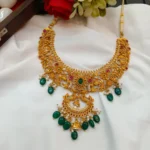 Peacock Floral Short Neck Set - Image 2