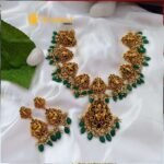 Antique Dasavatharam Short Neck Set