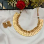 Antique Lakshmi Coins Short Neck Set