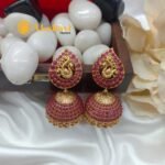 Antique Peacock Kemp Jhumkas