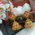 Kemp Rectangle Shaped Jhumkas