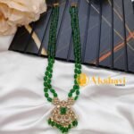 Victorian Peacock Kundan Set - Image 2
