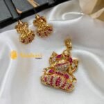 Lakshmi Pendant Set