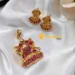 Lakshmi Pendant Set - Image 3