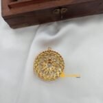 Ad Round Pendant Gold - Image 3