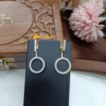 Zircon Radiant Hoops Earrings - Image 2