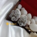 Silver Grid AD Earrings