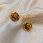 Antique Floral Earrings - Image 2