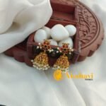 Antique Floral Guttapusallu Jhumkas
