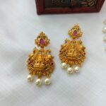 Glorious Lakshmi Peacock Choker Set - Image 2