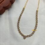 Blue Sapphire Short Neck Set