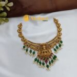 Lakshmi Peacock Short Neck Set - Image 3