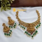 Lakshmi Peacock Short Neck Set
