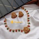 Lakshmi Floral Short Neck Set - Image 2
