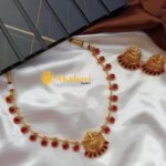 Lakshmi Floral Short Neck Set