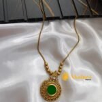 Round Pendant with Chain - Image 2