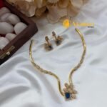 Italian Floral Designer Short Neck Set