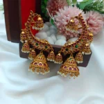 Matt Fish Cuff Jhumka