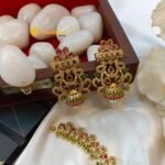 AD Chandbali Short Neck Set - Image 2