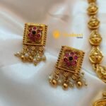 Majestic Pendant with Long Raindrop Ball Mala Long - Image 3