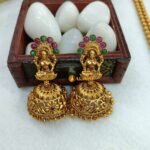 Antique Lakshmi Multi 2 Layer Long Haram - Image 3