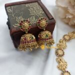 Ram Parivar Peacock Short Neck Set - Image 2