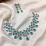 Rain Drop  Neck Set