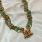 Lakshmi Swing 7 Layer Beads Long Neck Set - Image 2