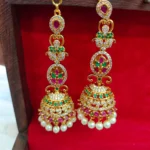 AD Jhumka With Mattil