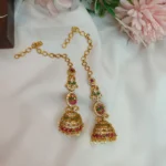 AD Jhumka With Mattil - Image 3