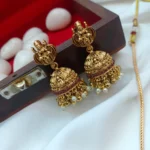 Lakshmi Maadam Pendant With Kodi Short Neck Set - Image 2