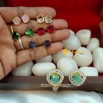 Cubic Interchangable Earrings