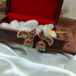 Peacock Beads Jhumka
