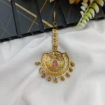 Peacock Victorian Thilak Ruby Tikka - Image 3