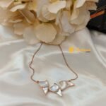AD Fin Mother of Pearl Rose Gold Bracelet