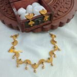 Traditional Diya Multi Short Neck Set