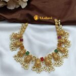 Lakshmi Cubecut Kuttapusalu Short Neck Set - Image 3