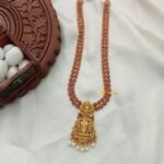 Antique Lakshmi Kemp 2 Layer Long Haram - Image 2