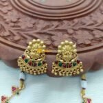 Antique Lakshmi Short Neck Set - Image 3