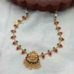 Antique Lakshmi Short Neck Set - Image 2