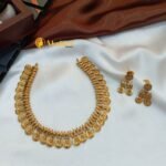 Lakshmi Kasu Mala Short Neck Set