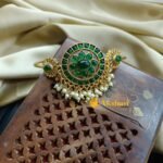 Green Floral Baju Band Vanki