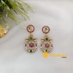 Lila Chandbali Earrings