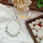 Zircon Silver Look Bracelet