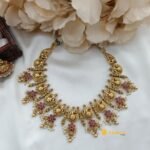 Antique Peacock Short Neck Set - Image 3