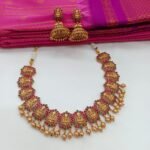 Antique Lakshmi Short Neck Set