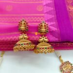 Antique Lakshmi Short Neck Set - Image 2