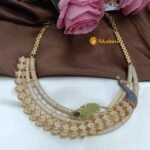 AD Peacock Designer Short Neck Set - Image 2