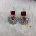 Zircon Silver Fancy Earring - Image 3